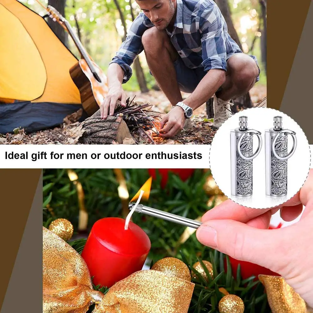 Новинка портативная Зажигалка в бутылке брелок с хлопковым сердечником