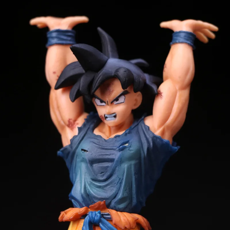 Фигурки героев аниме DBZ ZERO 17 см высокое качество wukong Lifting Genki Dama Spirit Bomb фигурки