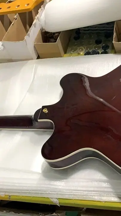 Новые производители сделанные на заказ полуполые джазовые электрогитары F