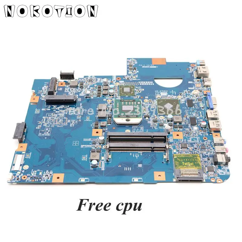 NOKOTION 48.4FN01.011 основная плата для Acer asipre 5542 5542g гнездо для материнской платы s1 cpu DDR2 HD4500 видеокарта