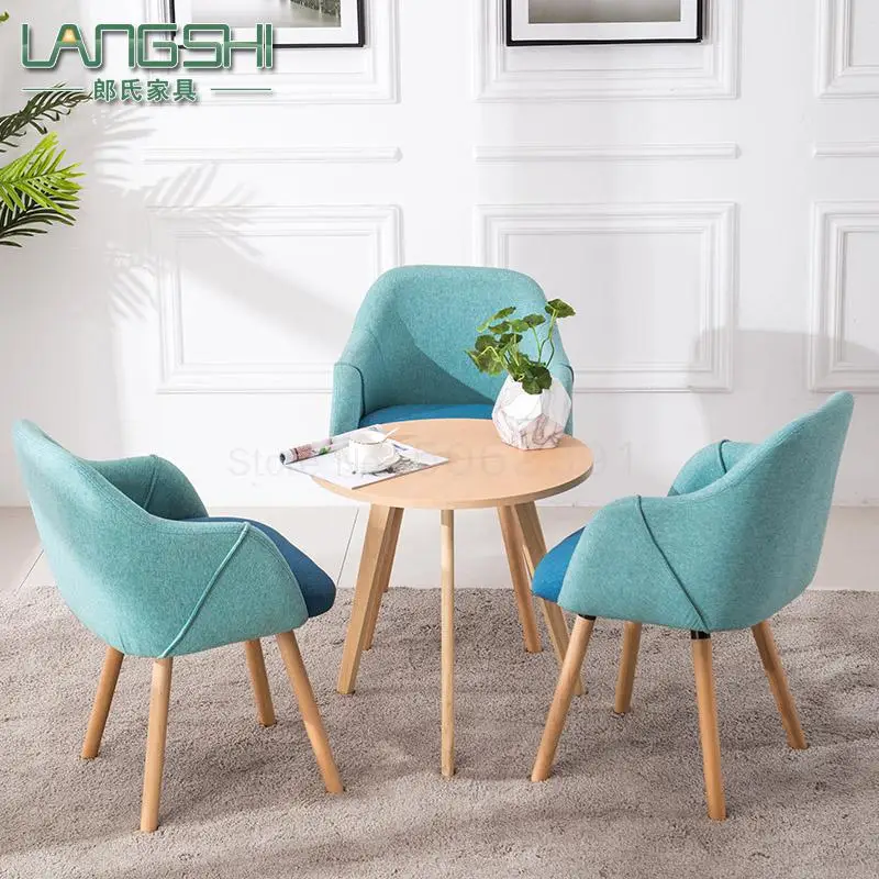 Скандинавская Мода досуг простое креативное искусство ткани твердый обеденный