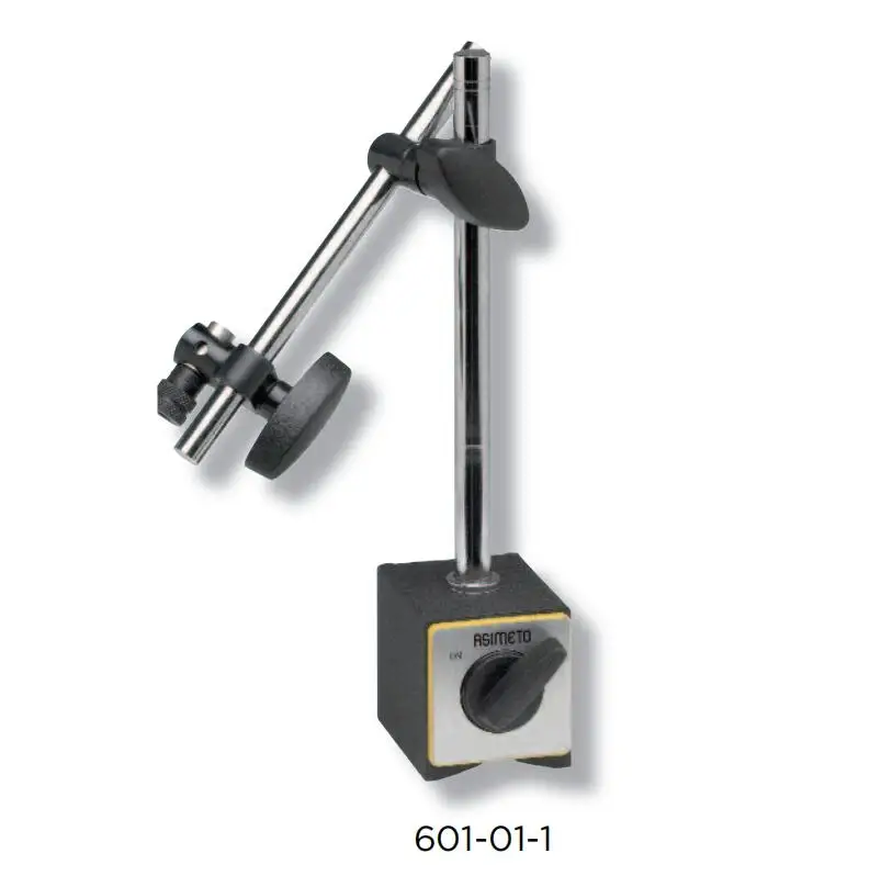 

ASIMETO магнитные основания для индикаторы набора номера высота 176 мм отверстие Φ3/8 "/Φ8mm 601-01-0 80KGF Магнитный Мощность