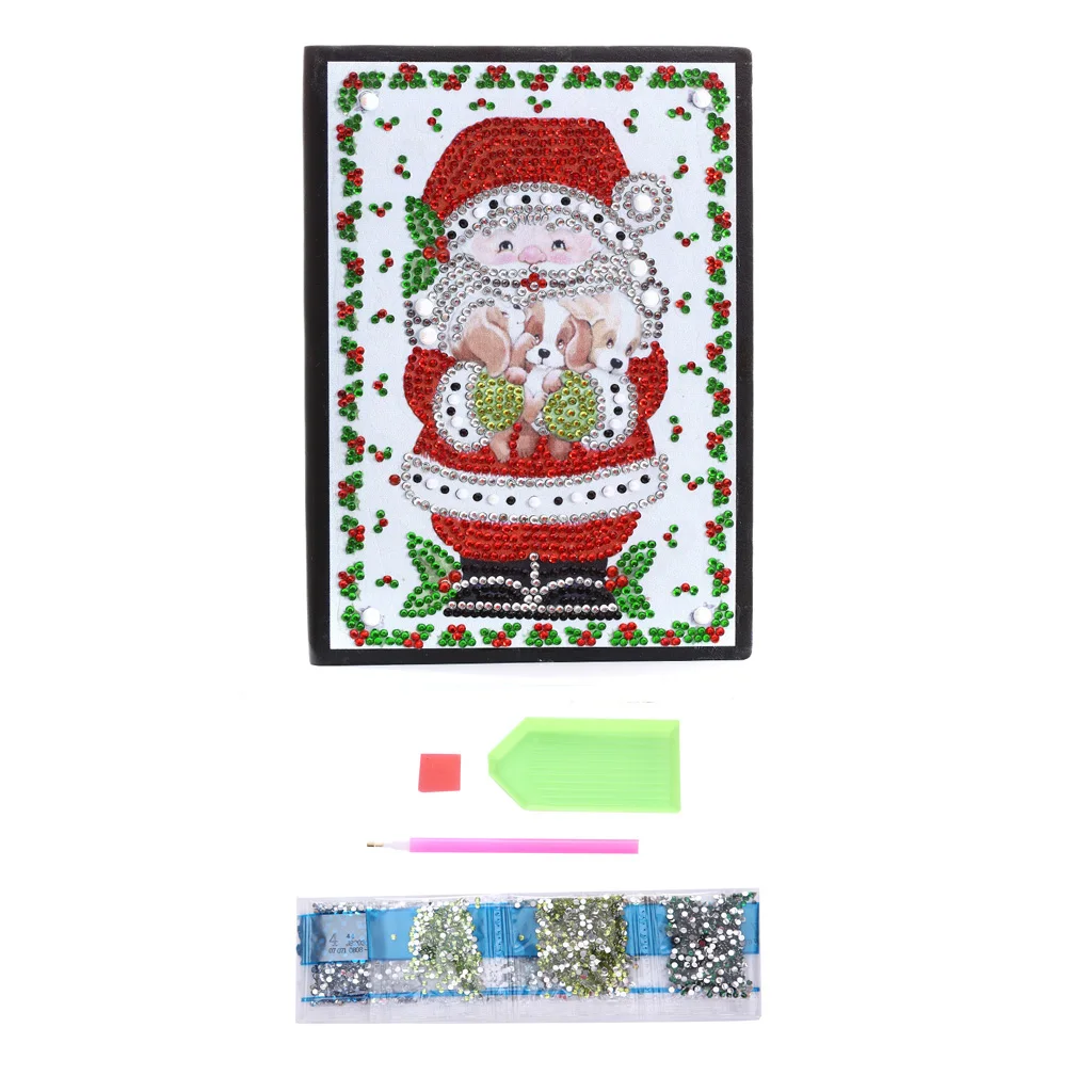 Новогодняя алмазная живопись записные книжки специальной формы Новое