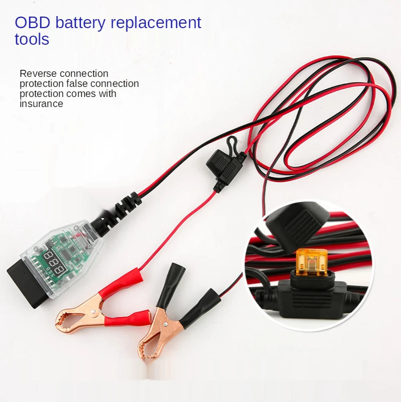 HOWHI Car Computer Power Off Memory OBD Replacement Battery Continuous Tool Leakage Detection | Автомобили и мотоциклы