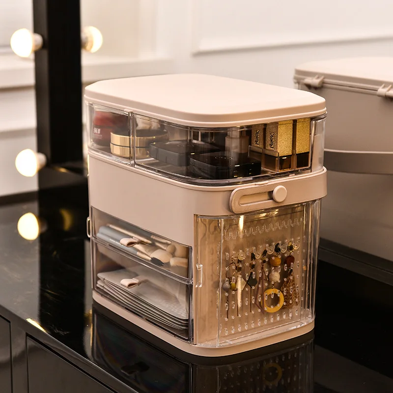 Водонепроницаемая и Пыленепроницаемая косметичка большая емкость с держателем