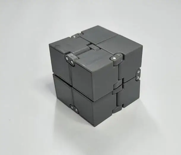 gray Мини бесконечный куб игрушки для снятия стресса тревога подходит для детей и взрослых Забавный куб декомпрессионные игрушки - Цвет: gray