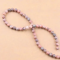 natural light leopard round loose beads for jewelry making necklace diy bracelets accessories