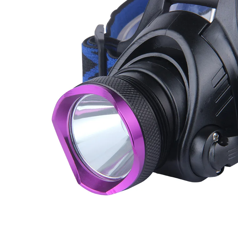 Налобный фонарь ZHIYU T6 LED 18650 мощный 3 режима светодиодный стробоскоп