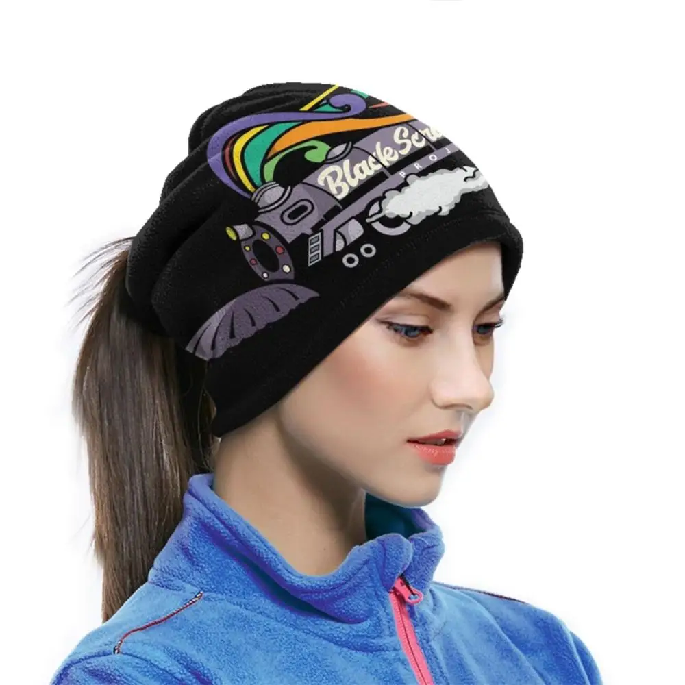 Шарф-повязка на голову черный |