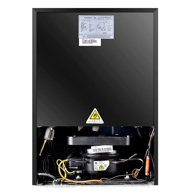 4 слоя постоянная температура Малый винный шкаф с морозильной камерой твердой