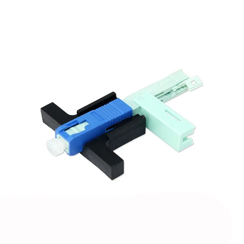 

53mm Model SC UPC Fast Connector Single-Mode Connector FTTH Tool Cold Connector Fiber Optic Fast Connnector SC UPC
