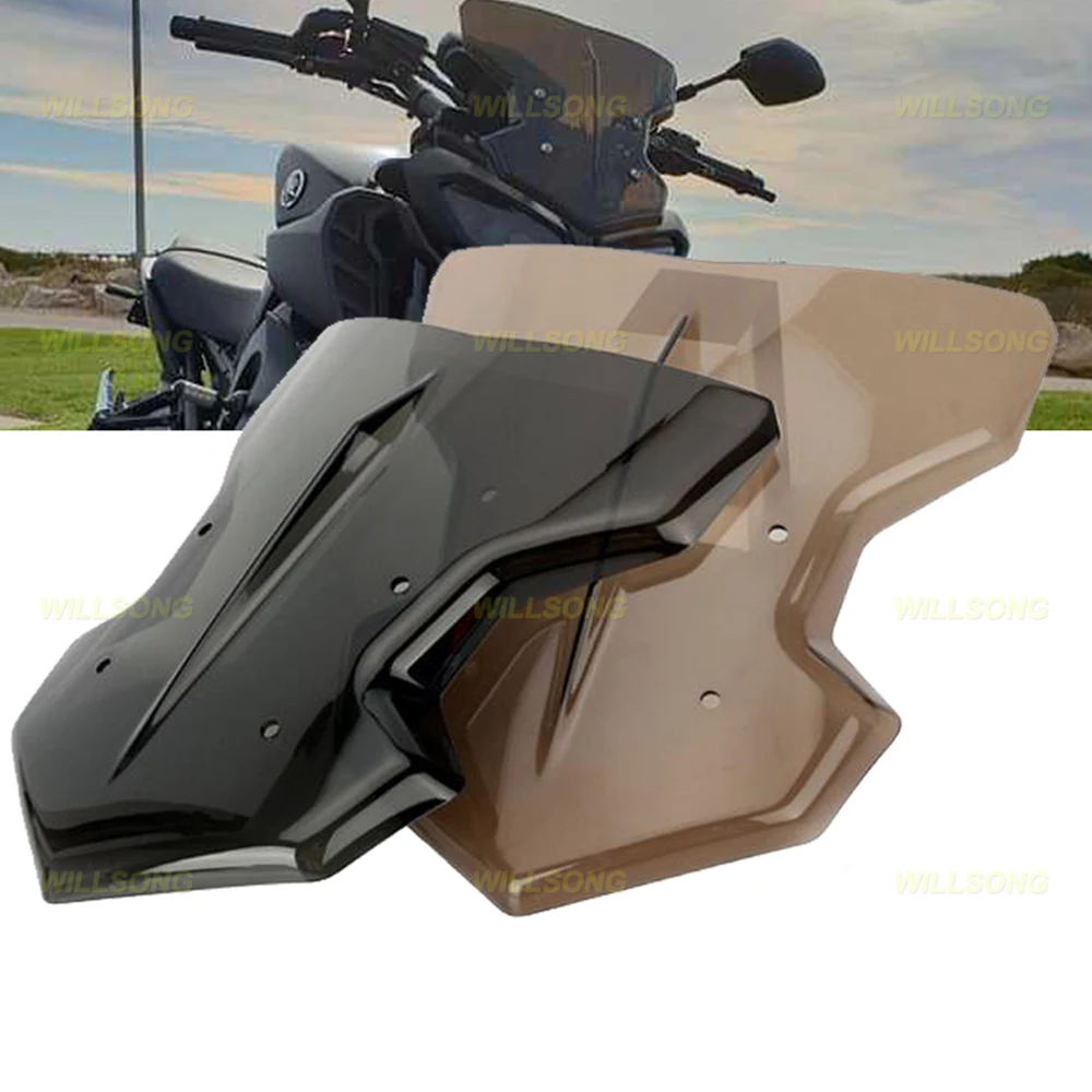 

Windscreen Air Wind Deflector Windshield Glass Screen Pare-brise For YAMAHA MT09 FZ09 2017-2020 2018 2019 Motorcycle Accessories
