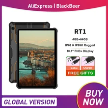 Oukitel Tableta rugosa RT1, 4G, 4GB + 64GB, 10,1 pulgadas, Octa Core, Android 11, 16MP, cámara SAMSUNG, 10000mAh, IP68 (4)