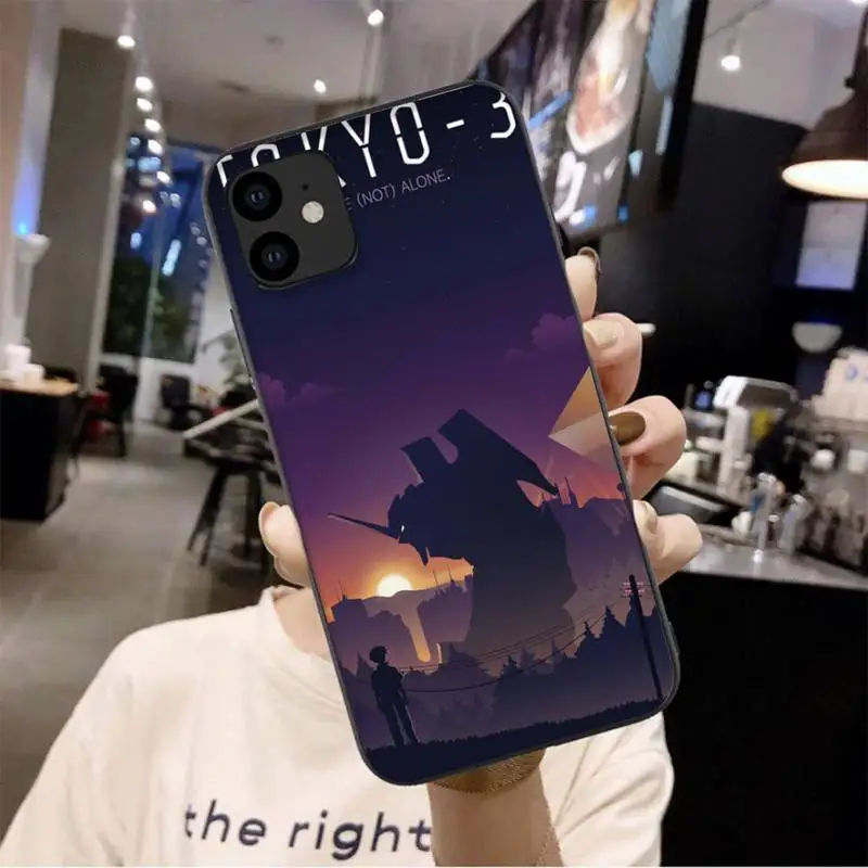 

0 Evangelion Phone Case For Iphone 6 6s 7 8 Plus XR X XS 11 12 Pro Mini Max