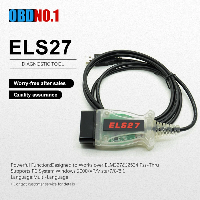 Новейший микрочип ELS27 FORScan PIC24HJ128GP + FTDI для Ford forMazda forMercury разработанный на ELM327 & J2534