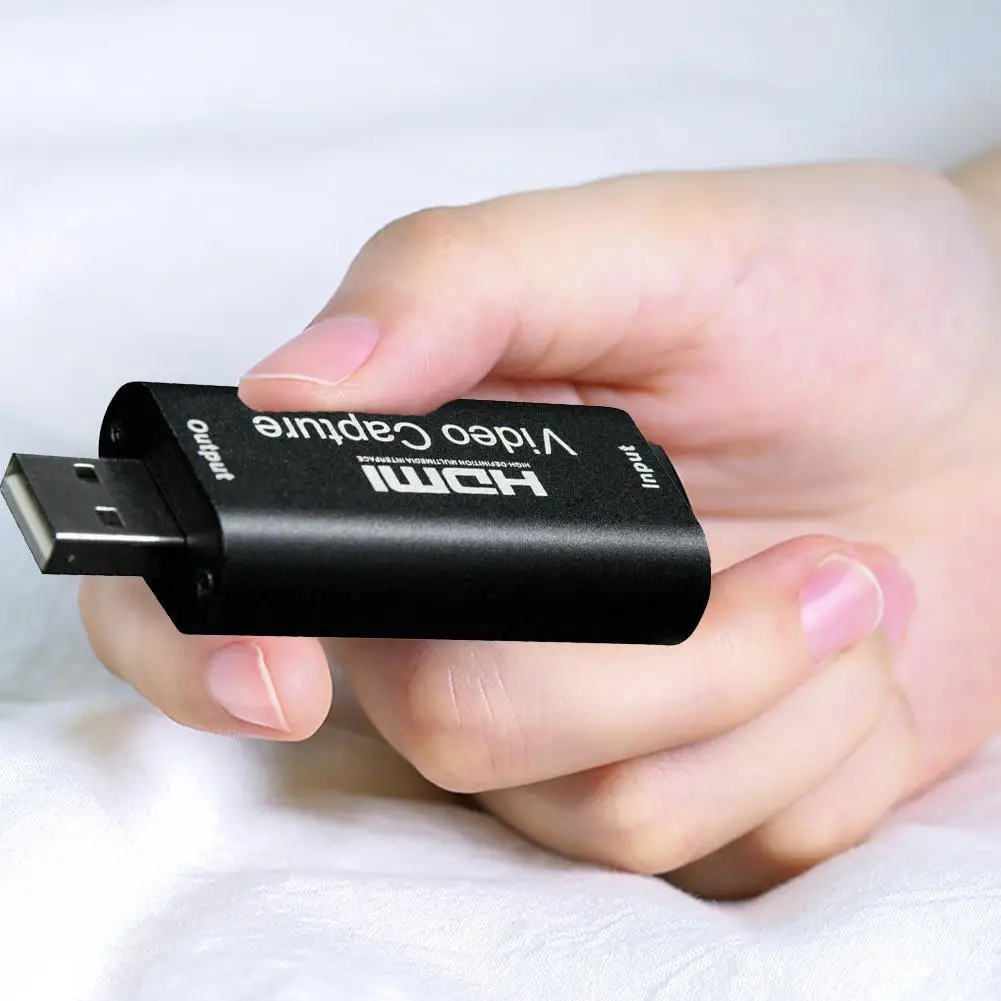 Карта захвата Hdmi USB аудио видеокарта 1080P записывающее устройство для игр видео PS4