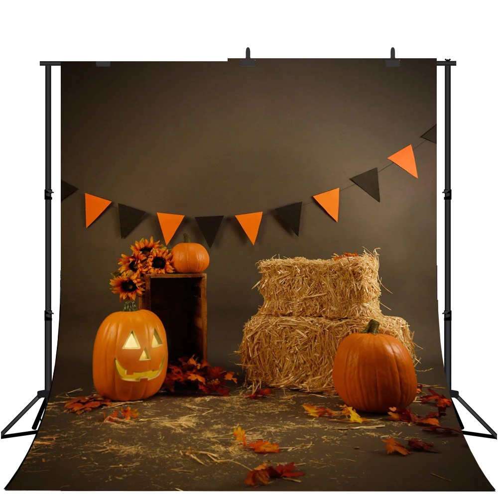 Lyavshi без швов фотосъёмка фон для фотосъемки на Хэллоуин с принтом тыквы чистый