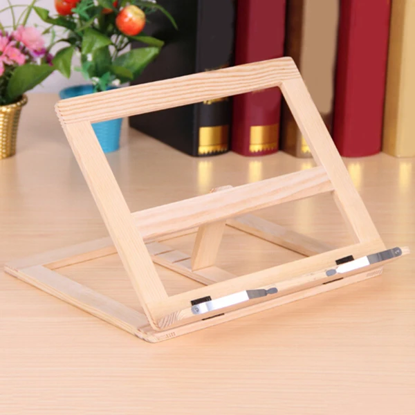 

Multifunctional Foldable Wood Bookends Stand Cookbook Holder Reading Rack Wooden Reading Book Support Stand Holders 2021