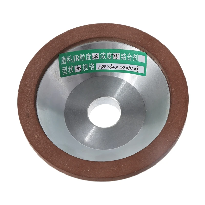 

100mm Diamond Grinding Wheel Cup 180 Grit Cutter Grinder For Carbide Metal 32CC