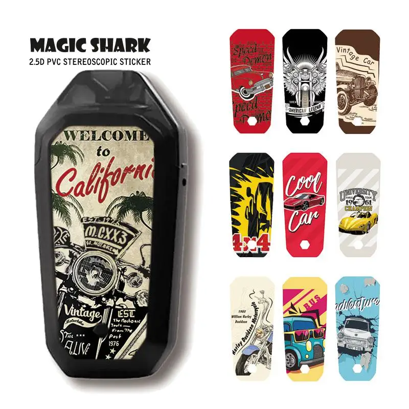 Винтажная крутая Автомобильная старая автобусная мотоциклетная ПВХ стерео