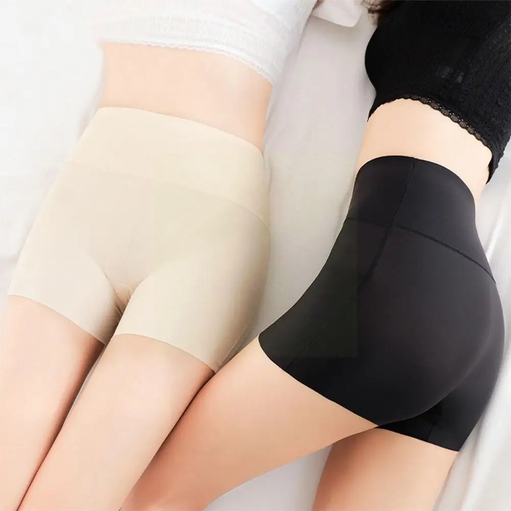

High Waist Women's Skirt Shorts Boxer Panties Girls Summer Pants Short Slim Tights Boyshort Briefs Underpants Lingeries Saf T4o8