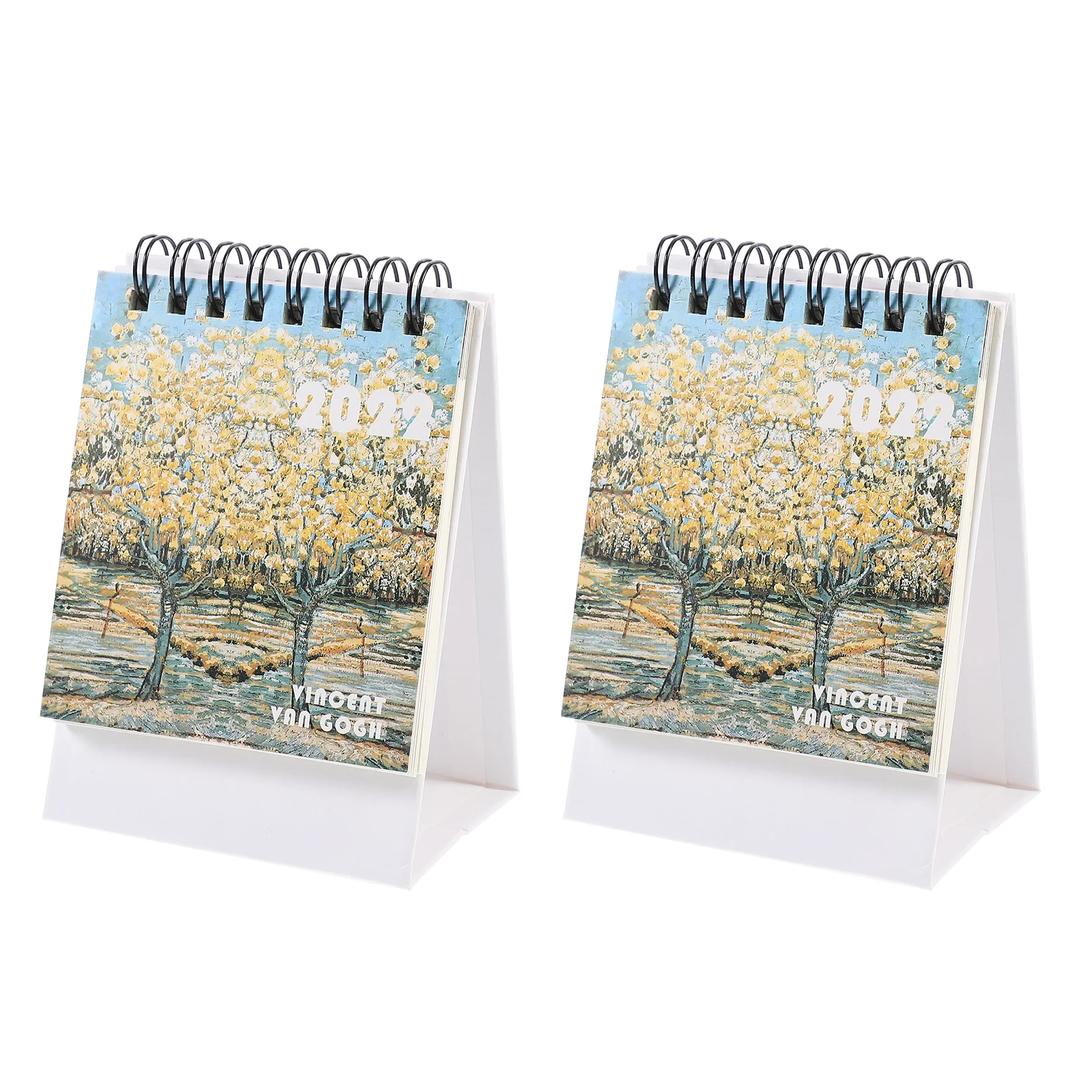 

2Pcs Exquisite Home Calendar Clear Printing Calendar Time Planning Calendar