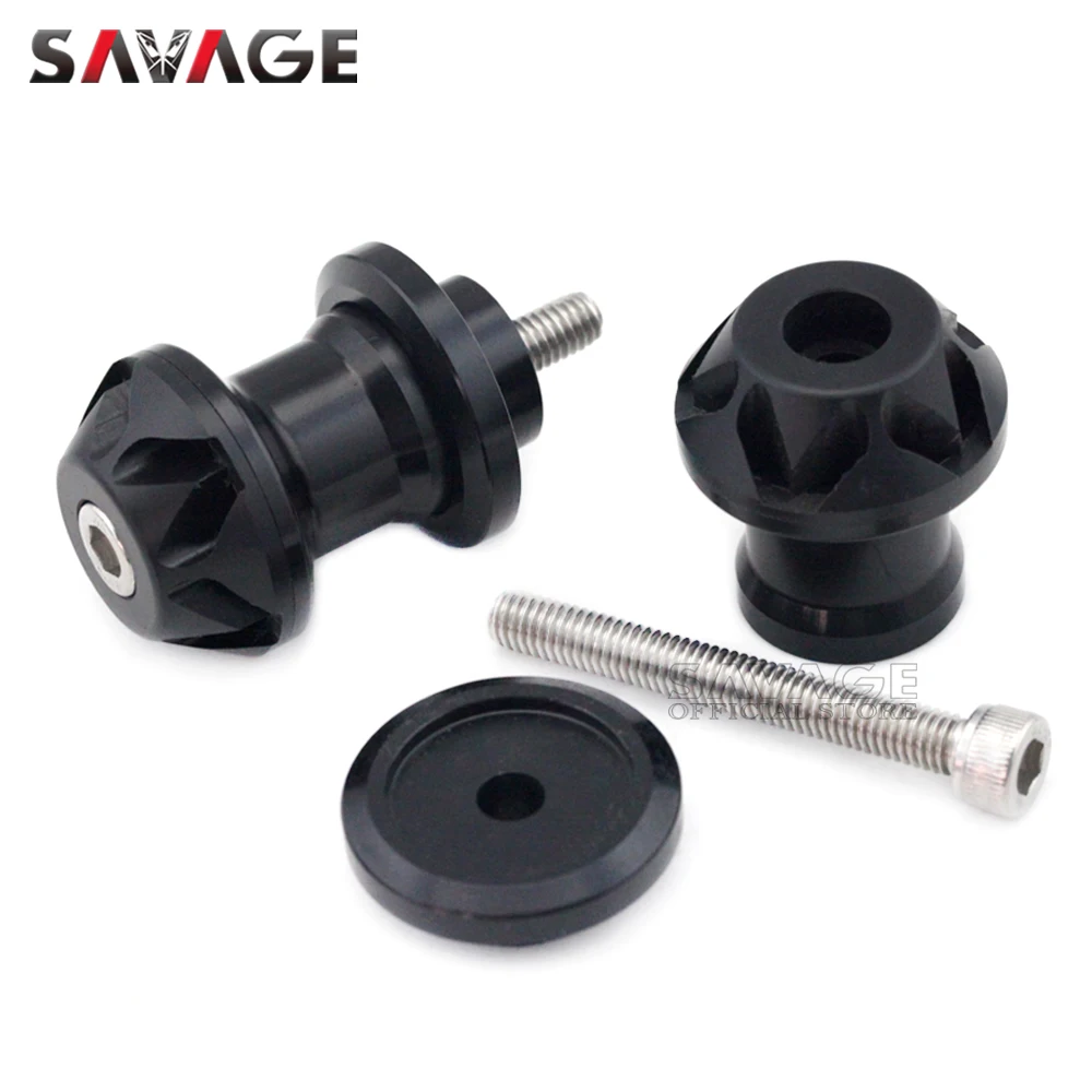 Swingarm Spools Slider For YAMAHA YZF R1/S/M R6 R25 R3 MT25 MT03 FZ1 FZ6 N/S/R Motorcycle Accessories CNC Stand Screws 6mm | Автомобили и