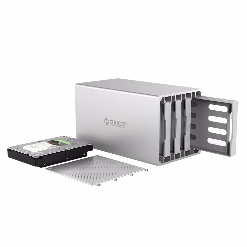 ORICO WS серии 3 5 'ɴ Bay SATA USBC с RAID HDD чехол Алюминий док-станция для жесткого диска