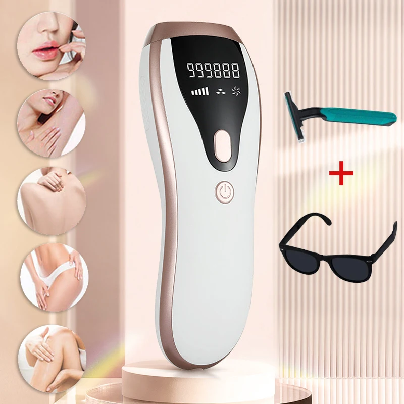 

999999 Flashes IPL Laser Epilator for Women Home Use Devices Hair Removal Painless electric Epilator Bikini Body