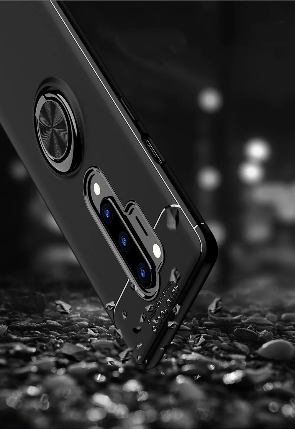 Shockproof Case For Oneplus 8Pro Soft Silicone Magnetic Ring Phone Back Cover Shell for One Plus 8 Coque Accessories|Бамперы| |