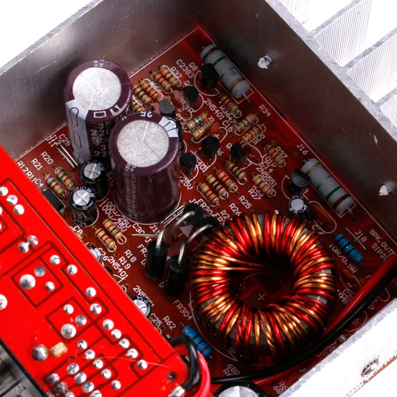 Плата автомобильного усилителя 12 В усилитель сабвуфера высокой мощности 120 Вт