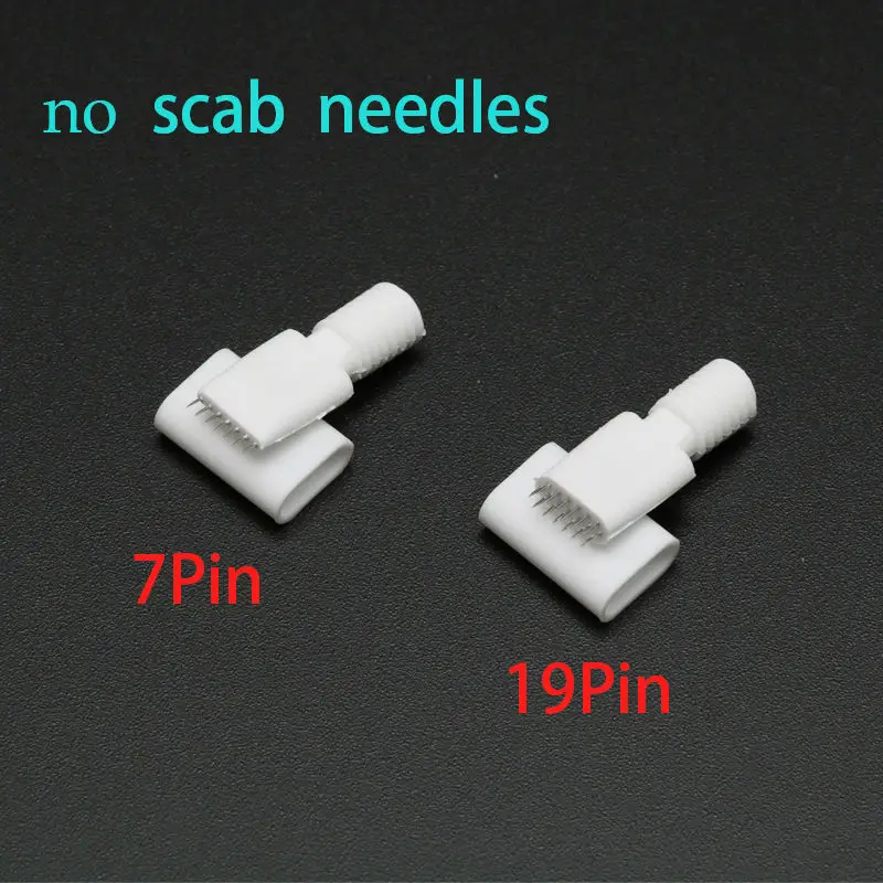 5 пар без иголок 19 штифтов 7 лезвия для ручной ручки Полупостоянный макияж туман
