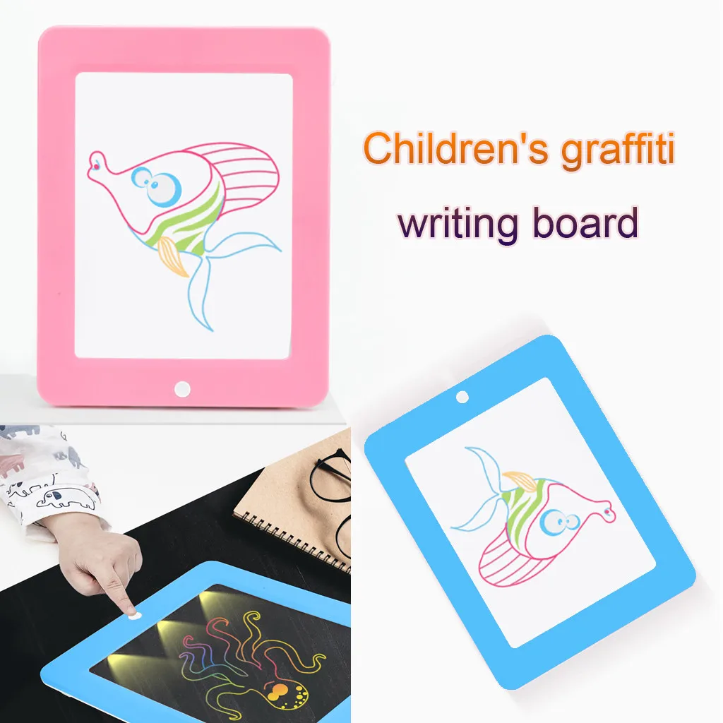 Защита глаз светящаяся доска для сообщений электронный экран письма Рисование