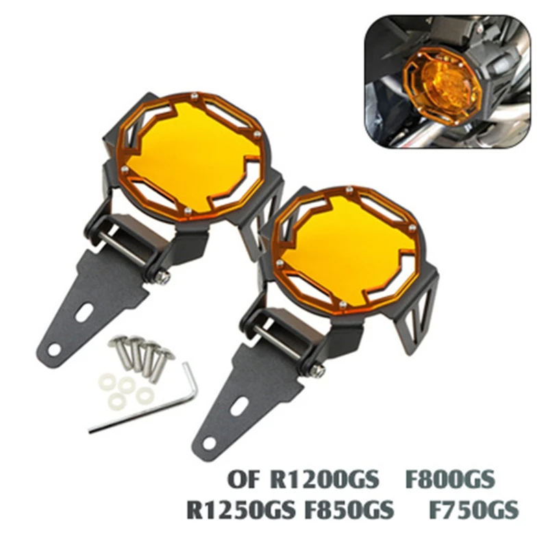 2Pcs For -BMW R1200GS F800GS R1250GS F850GS F750GS ADV Motorcycle Flippable Fog Light Protector Guard Lamp Cover | Инструменты