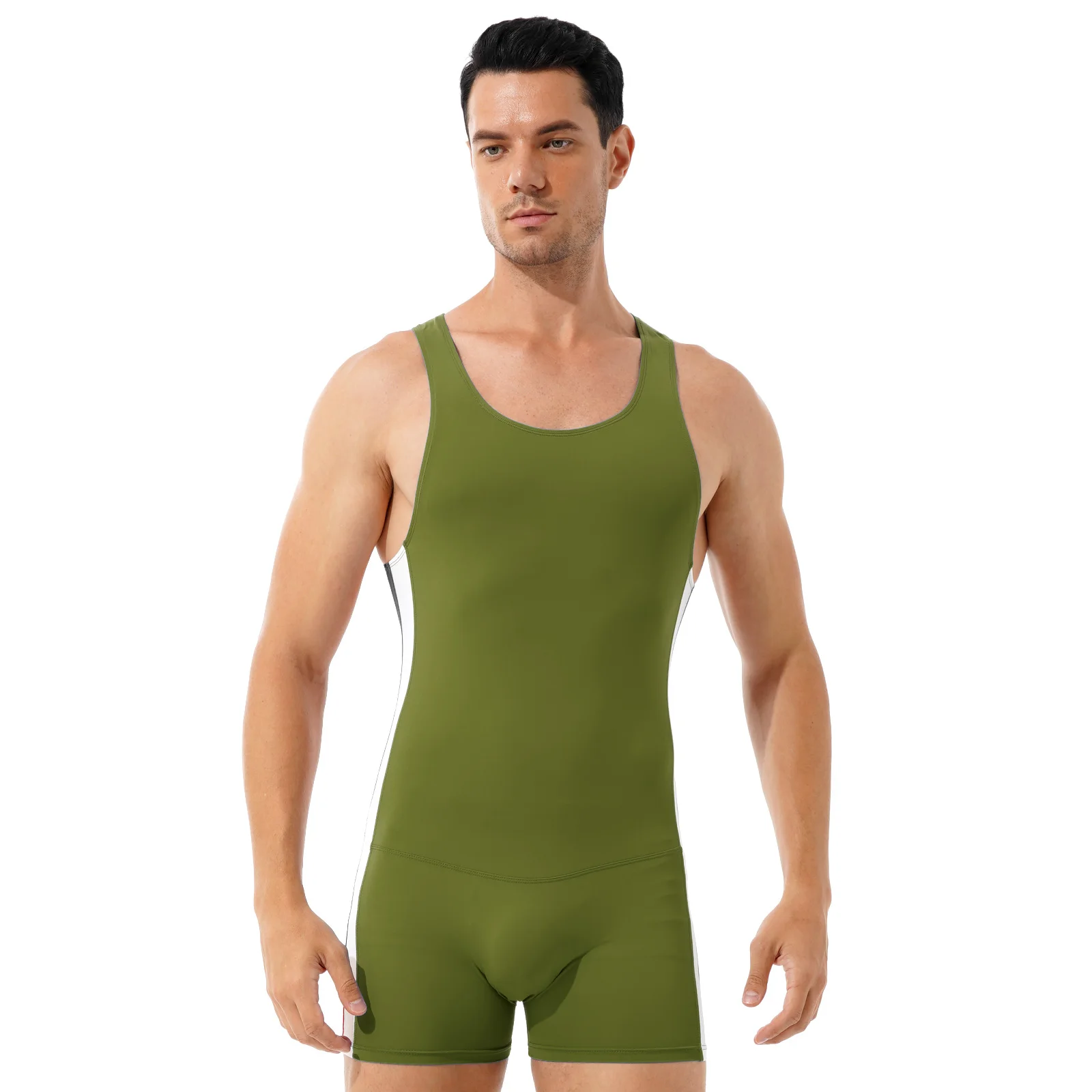 Мужское боди без рукавов с круглым вырезом | Тематическая одежда и униформа