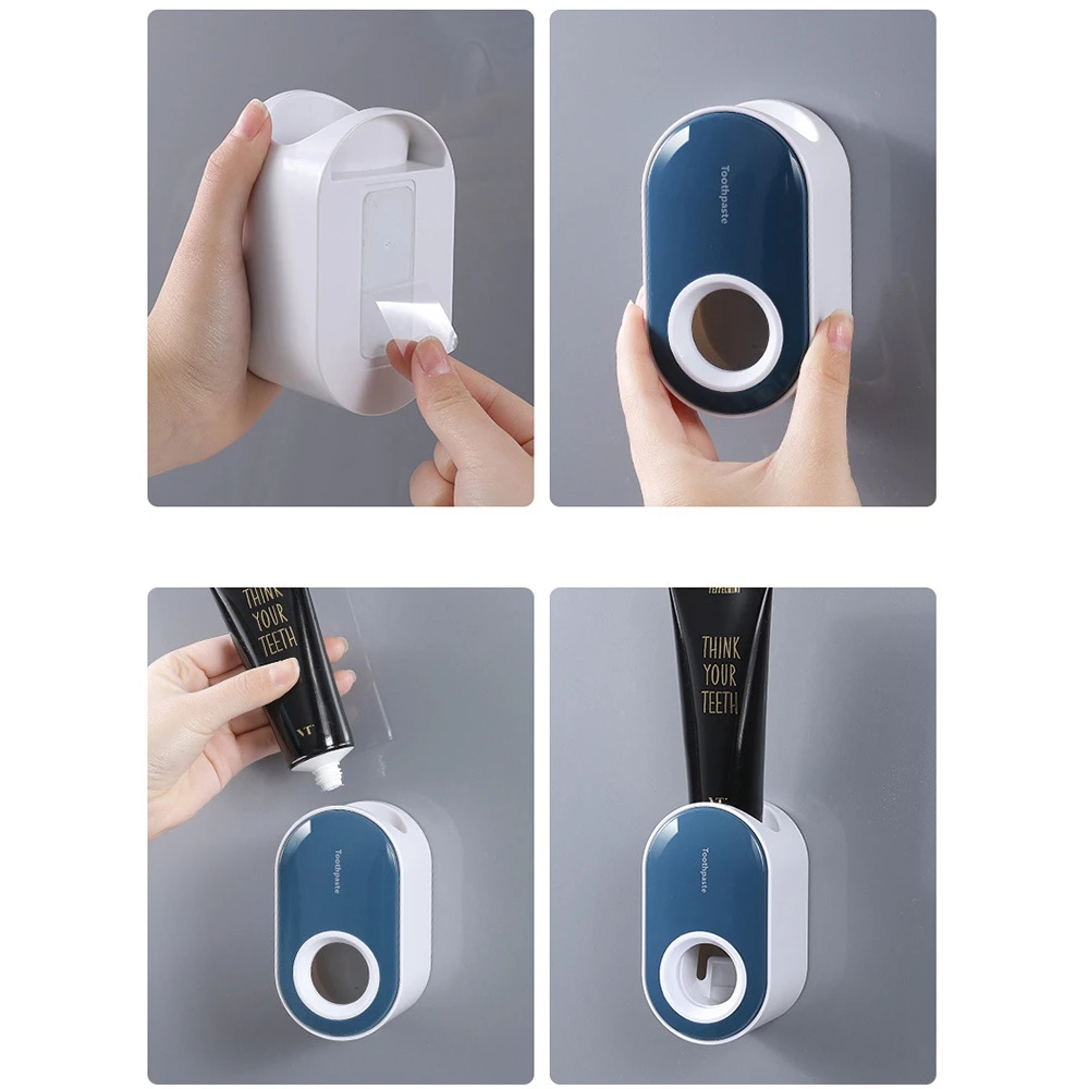 Автоматическая выжималка для зубной пасты настенная стойка быстросъемная | Дом и