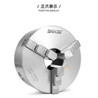 SANOU K11-200 8 дюймов 200 мм 3 челюсти само центрирующий патрон токарного станка металла прокрутки патроны для сверлильный станок с ЧПУ