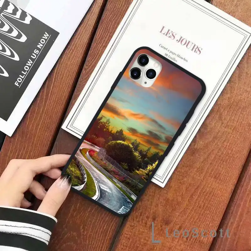 

Racing Motor Sport Nurburgring Phone Case for iPhone 11 12 pro XS MAX 8 7 6 6S Plus X 5S SE 2020 XR Soft silicone