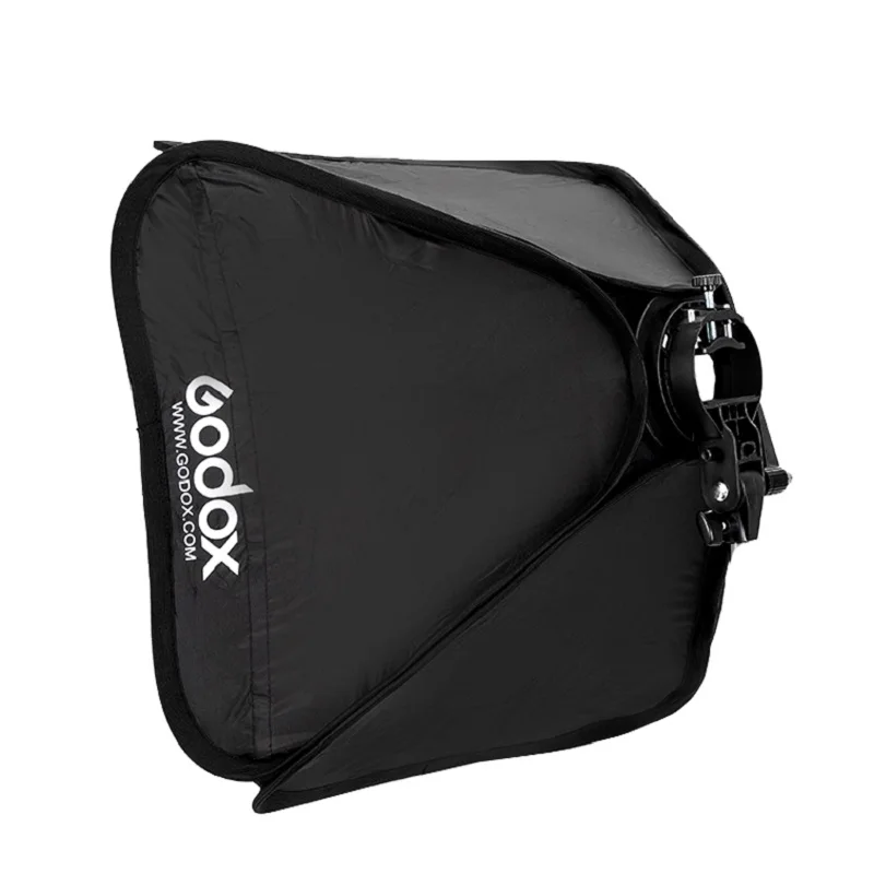 Портативный складной софтбокс Godox 60 см x s тип Comet Elinchrom с сеткой чехол для