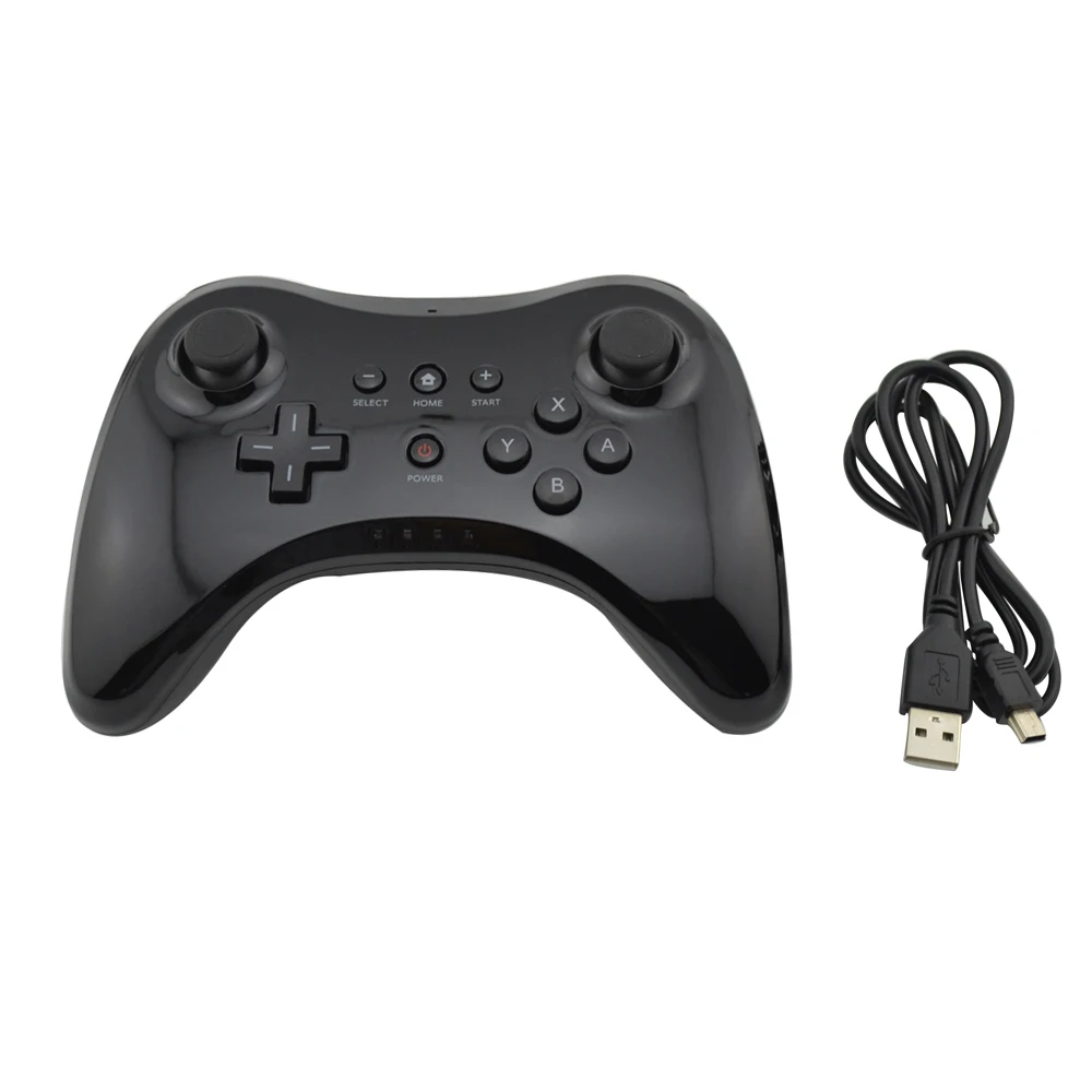 Wireless Classic Game Controller Joystick Gamepad For Wii U Pro With USB Cable | Электроника