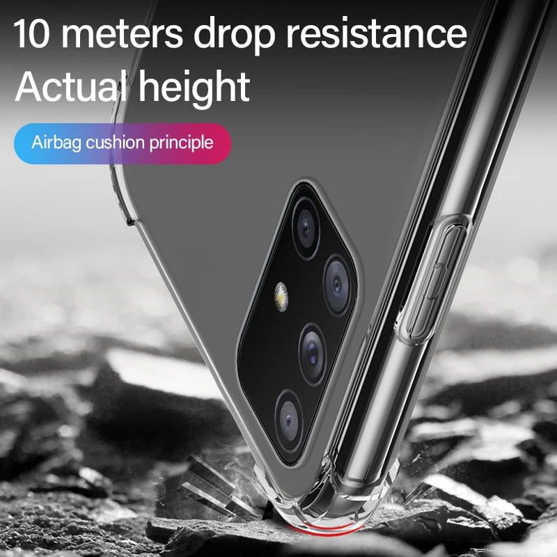 Luxury Lanyard Silicone Phone Case For Samsung Galaxy S23 S22 S21 S20 FE A71 A51 A32 Note 20 S10 Ultra-thin Necklace Rope Funda