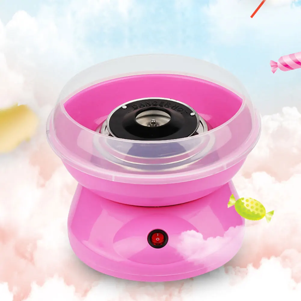 

Portable Cotton Sugar Floss Machine Stainless Steel Light Electric Sweet Floss Device for Cotton Candy Rapid Making