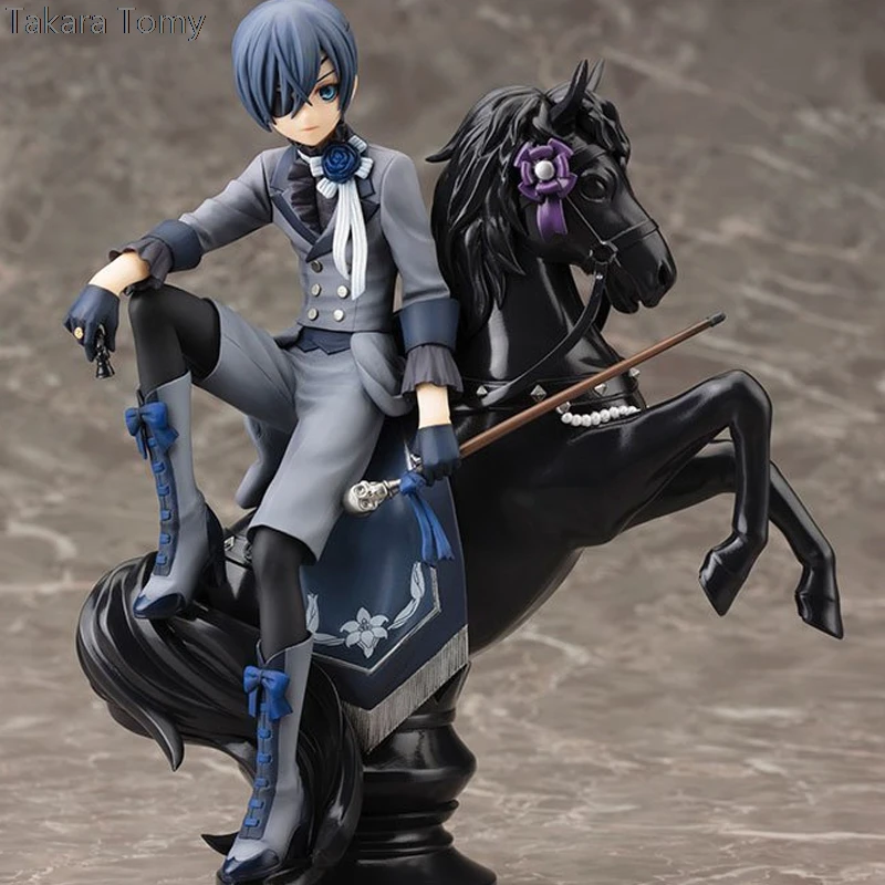 ARTFX + ботинки в стиле аниме Темный дворецкий книга цирка Kuroshitsuji Ciel Себастьян ПВХ
