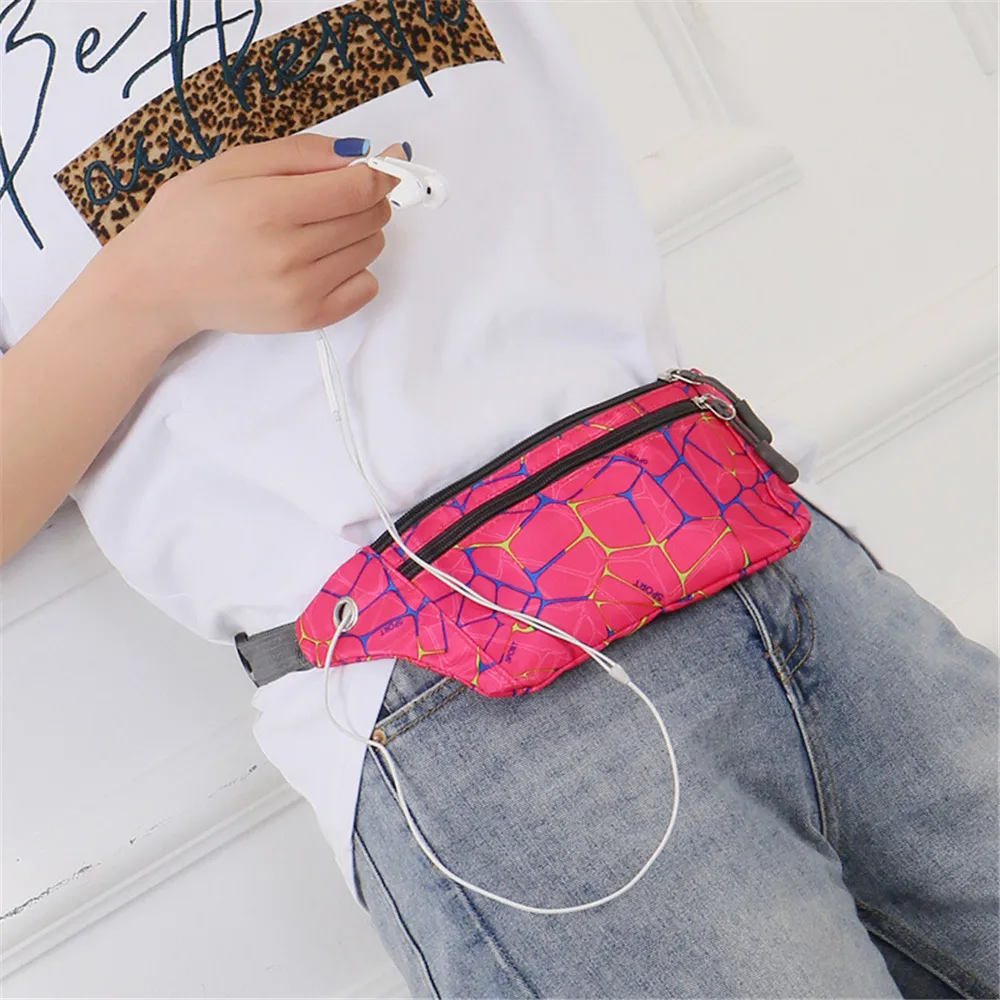 Повседневная Женская и мужская многофункциональная сумка на пояс для спорта