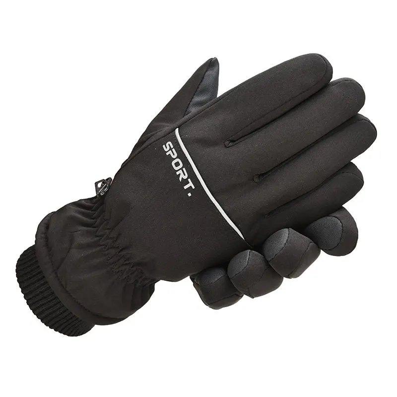 

Men Autumn Winter Cycling Warm Ski Snowboard Gloves Outdoor Waterproof Anti-slip Cold Weather Women Gloves One Size
