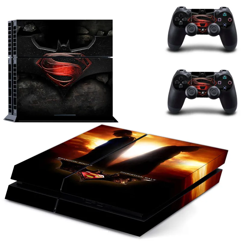 Наклейка s Batman v Superman наклейка для PS4 PS 4 игровая станция Pegatinas консоли playstation и 2