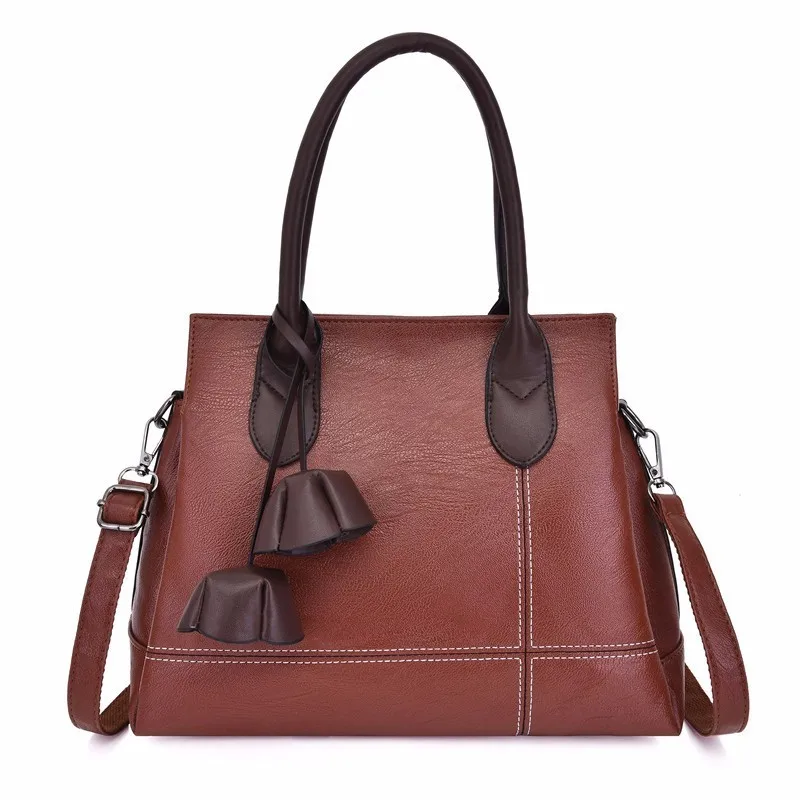 Известный дизайнер винтажные Большие женские сумки-мессенджеры с кисточками и