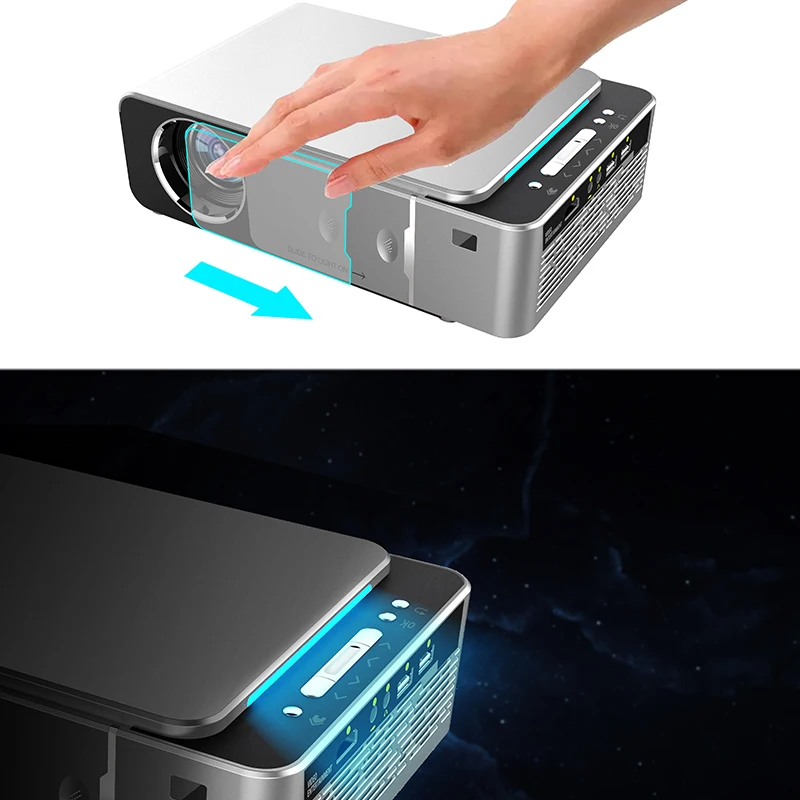 

T6 Full 1080P Projector 3500 lumens Home Theater Movie Beamer HD LED Proyector Video Portable Cinema