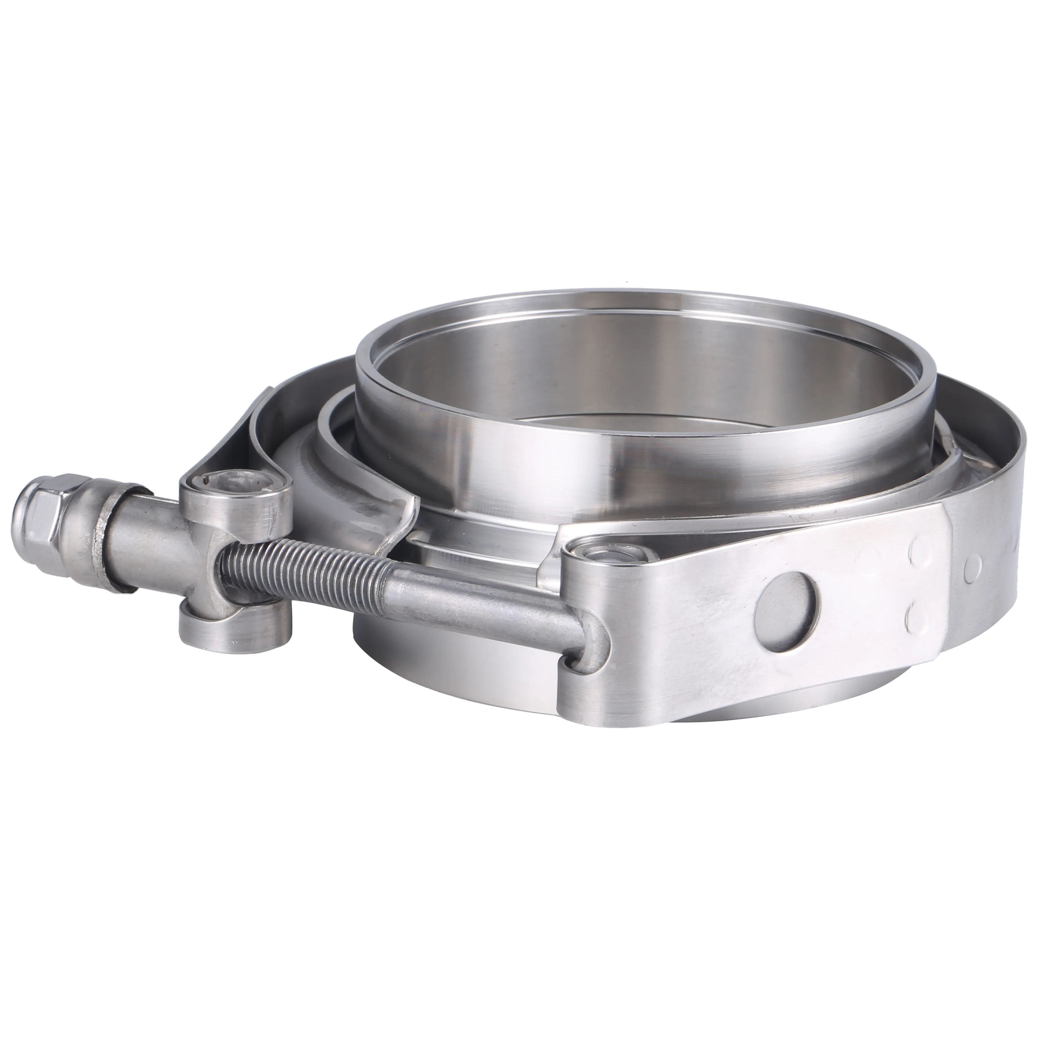 

V-образный зажим для выхлопных газов, 1,75/2/2/25/2/36/2/5/2 дюйма, нержавеющая сталь, V-образный зажим