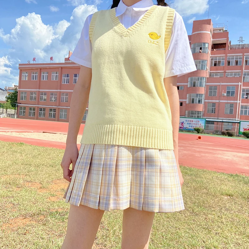 Женский трикотажный жилет без рукавов с V-образным вырезом | Тематическая одежда